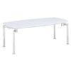 Filia Wooden Coffee Table White High Gloss