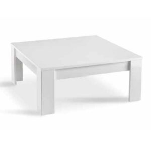 Breta High Gloss Coffee Table Square In White